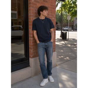 Nautica Jeans Co Relaxed Fit Blue Denim Jeans 42x32 Y2K